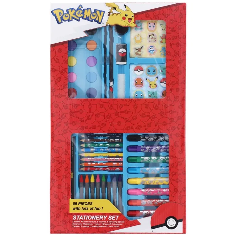 Pokemon, set creativ, 60 elemente