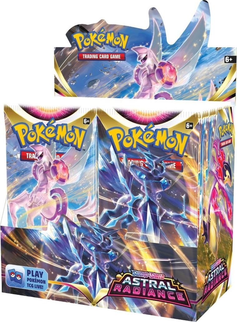 Pokemon TCG: Astral Radiance Booster Box, joc de carti, 36 pachete