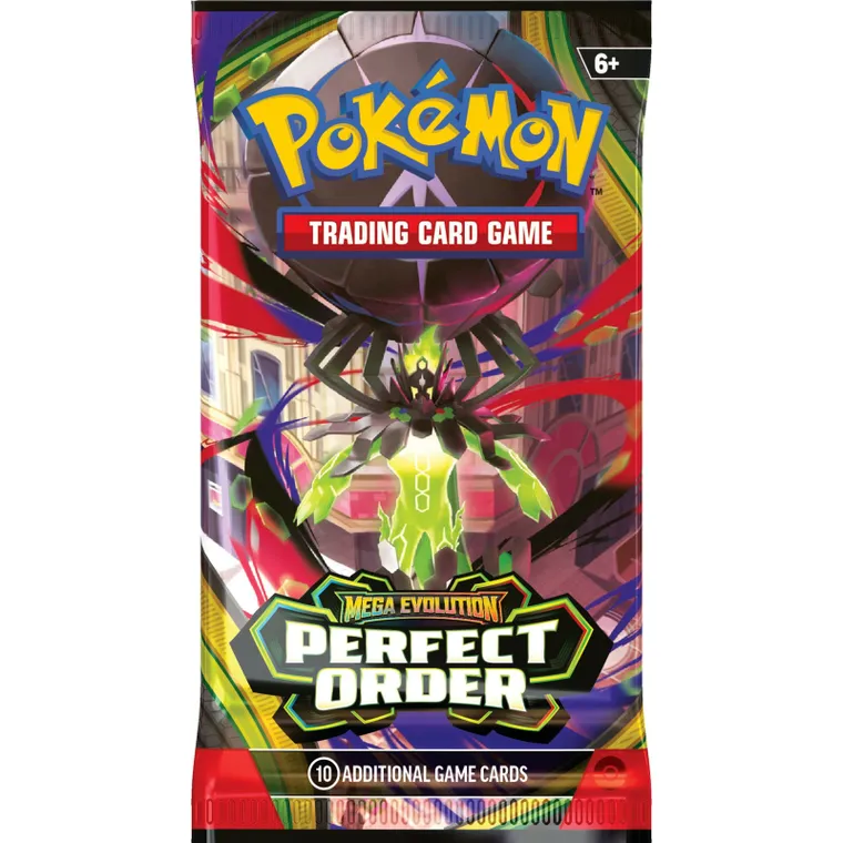 Pokemon TCG: Mega Evolution, Perfect Order, Booster, joc de carti