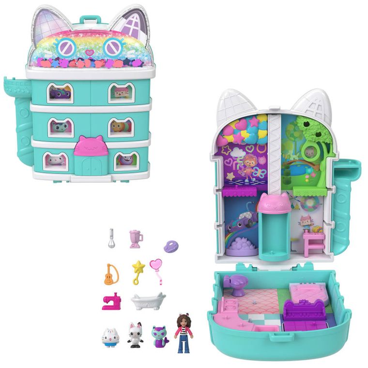 Polly Pocket, Gabby's Dollhouse, set de joaca