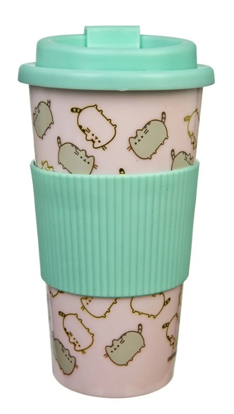 Pusheen, cana de calatorie, 450 ml