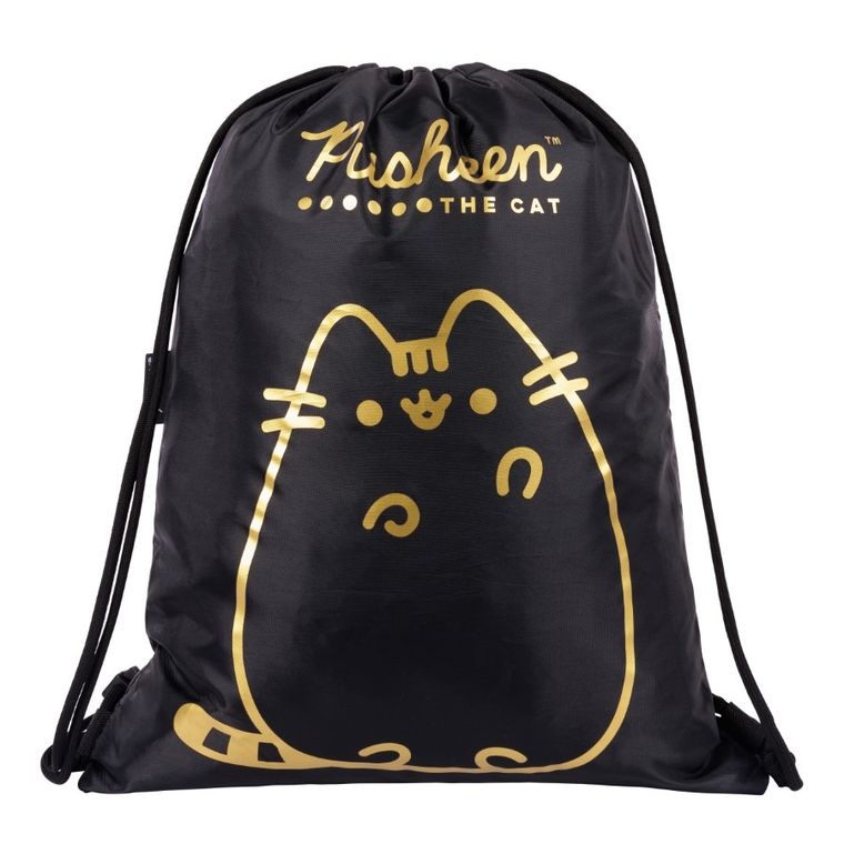 Pusheen The Cat, rucsac cu snur, 43-34 cm, Gold