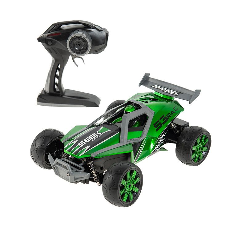 Race Xtreme, Buggy, masinuta cu telecomanda, 1:12, 2.4 GHz, verde, 30 cm