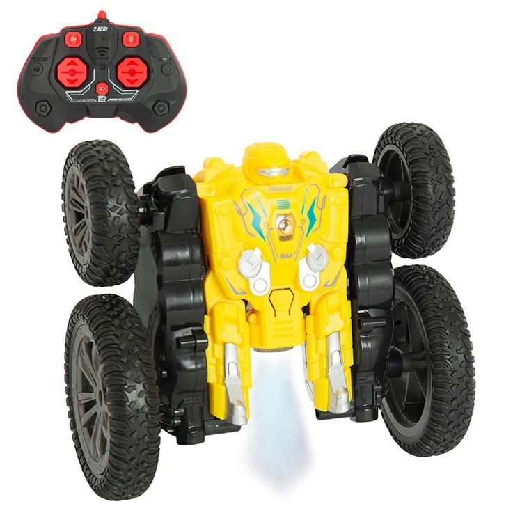 Race Xtreme, masinuta de cascadorii, vehicul cu abur si functie de proiectie