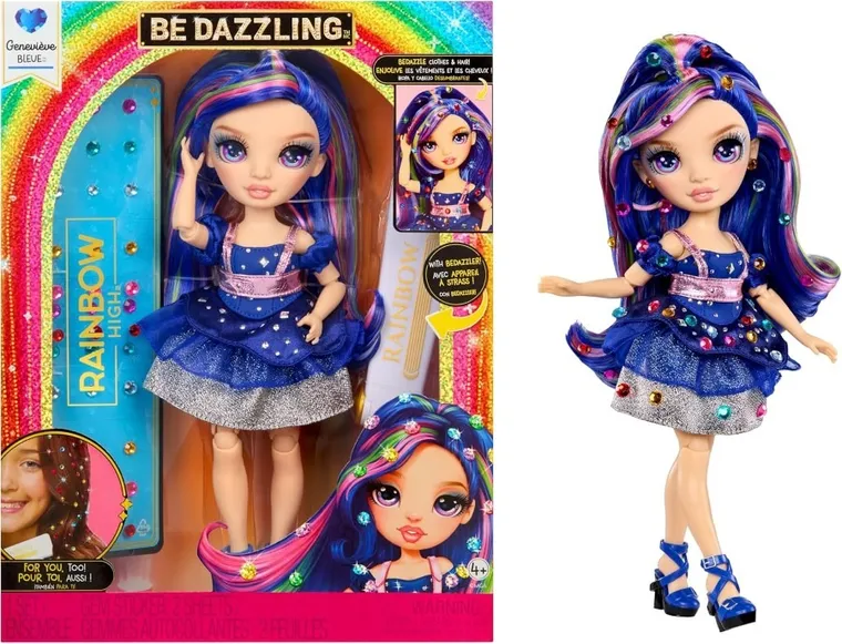 Rainbow High, Be Dazzling, Genevieve Bleue, papusa fashion