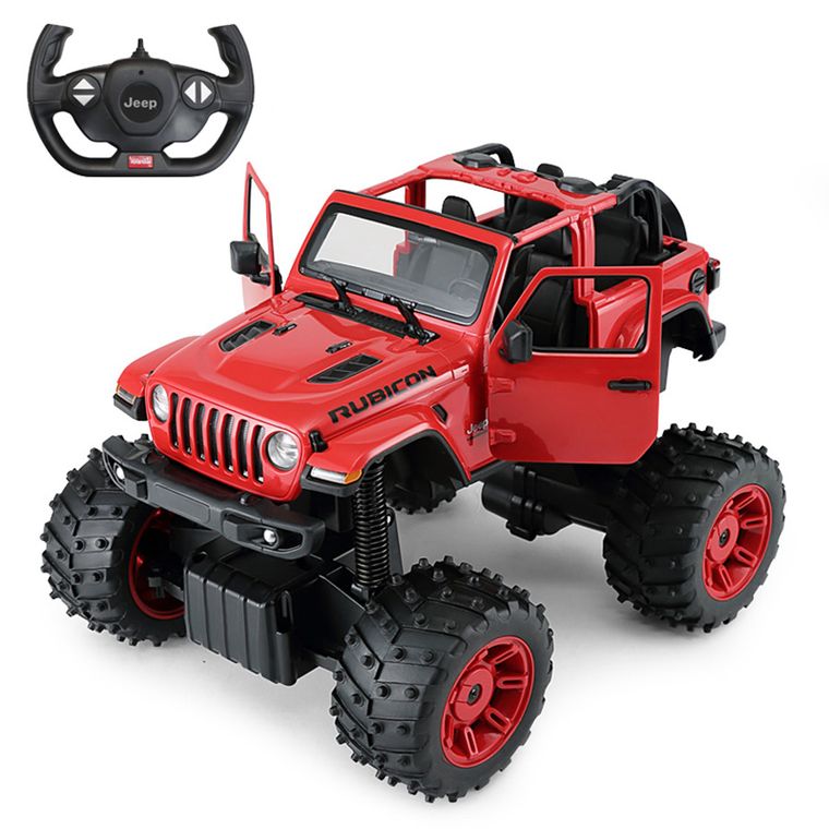 Rastar, Jeep Wrangler JL, vehicul cu telecomanda, 1:14