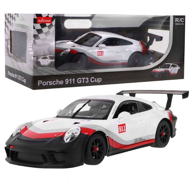 Rastar, Porsche 911 GT3 CUP, masinuta cu telecomanda, 1:14