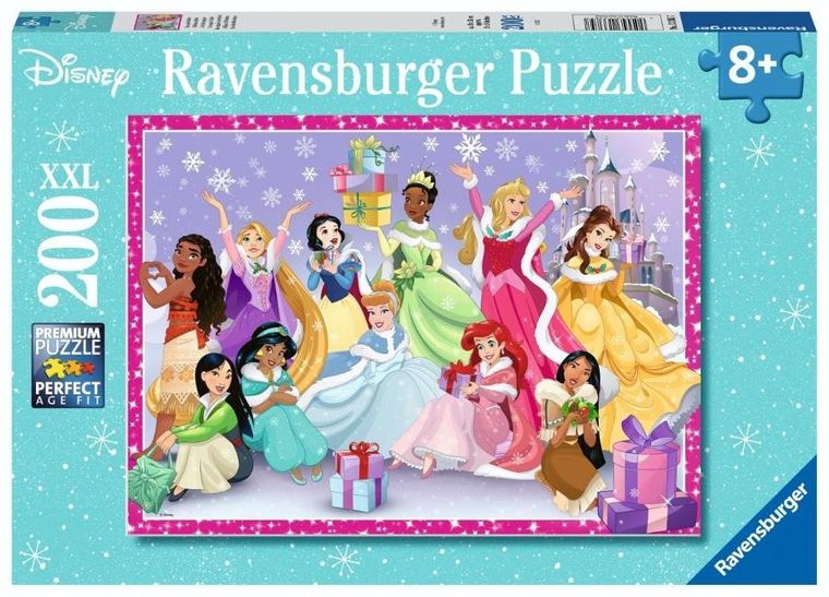 Ravensburger, Disney, Princess Christmas, puzzle XXL, 200 piese