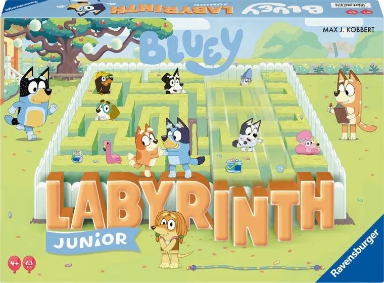 Ravensburger, Labyrinth Junior Bluey, joc de familie
