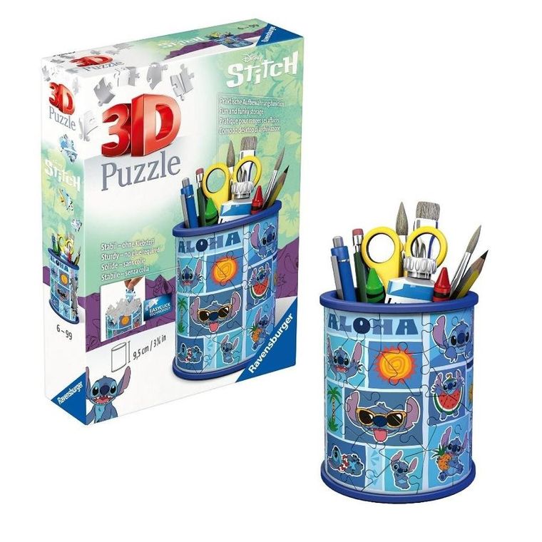 Ravensburger, Lilo si Stitch, puzzle 3D, 54 piese