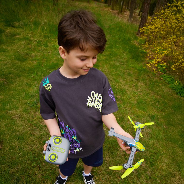 Revolt, Scorpion Heliquad, drona-elicopter cu maneta