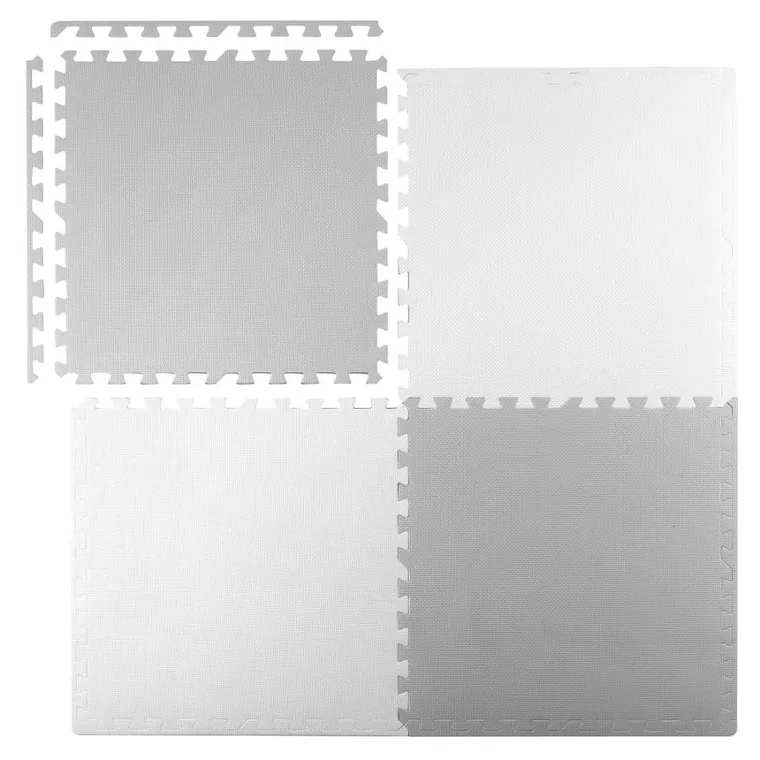Ricokids, Covoras din spuma tip, puzzle, 60-60 cm, 4 buc.