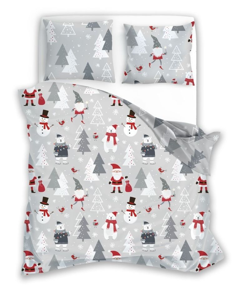 Scandic, Padure Inzapezita, set lenjerie de pat single, 140-200 cm