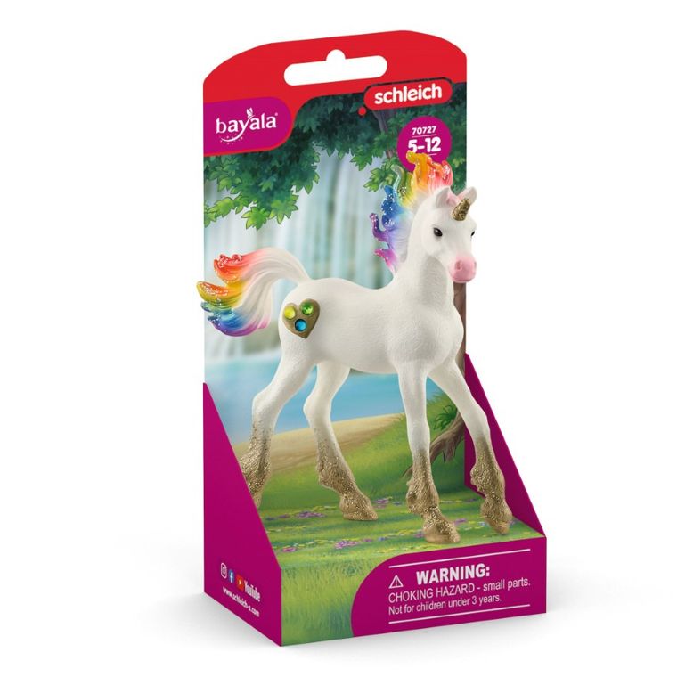Schleich, Bayala, Unicorn curcubeu, manz, figurina, 70727