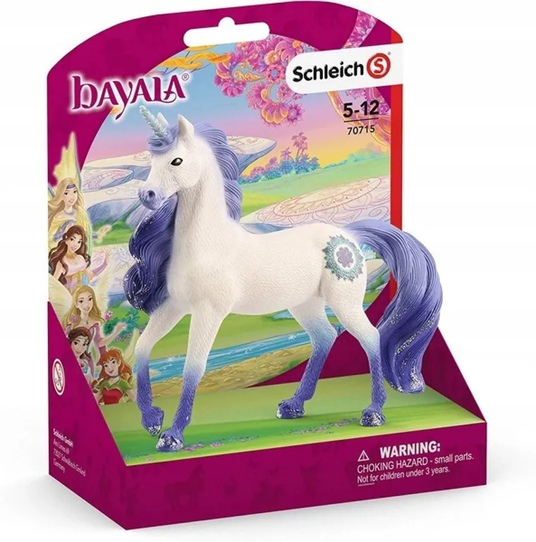 Schleich, Bayala, Unicorn Mandala, armasar, figurina, 70715