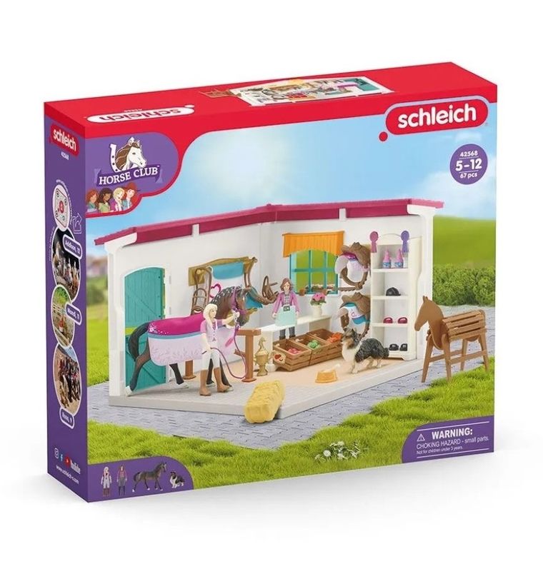 Schleich, Horse Club, Magazin de articole pentru cai, set, 42568