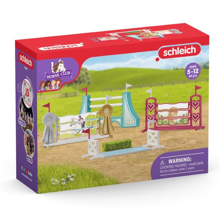 Schleich, Horse Club, Obstacole pentru cai, accesorii, 42612