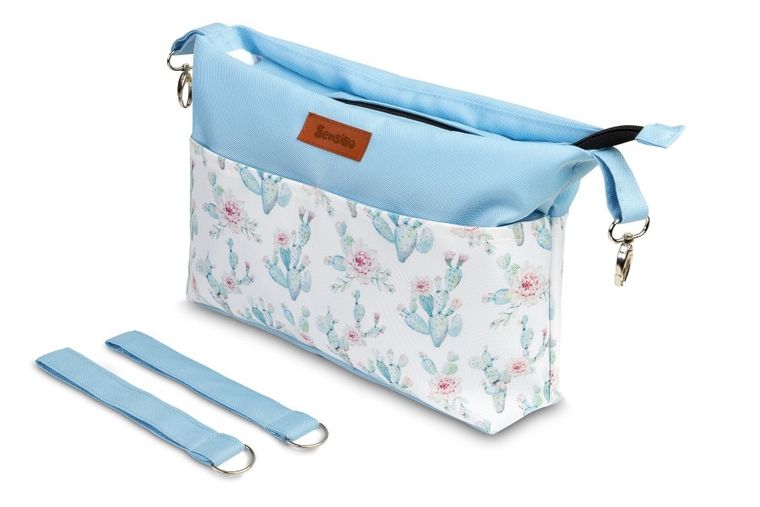 Sensillo, Cactusi, organizator pentru carucior, albastru deschis