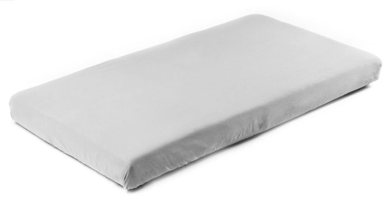 Sensillo, cearceaf jersey, 120-60 cm, gri