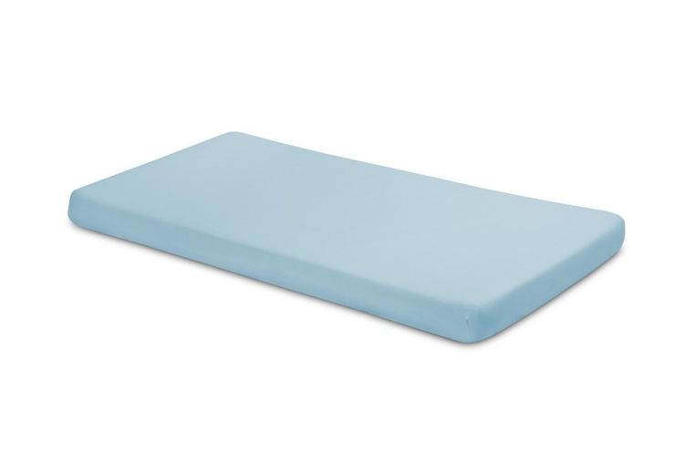 Sensillo, Cearsaf cu elastic Deluxe Jersey, Albastru, 120-60 cm