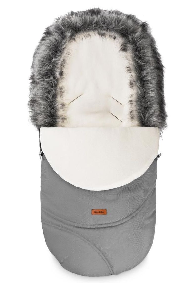 Sensillo, Eskimo, Sac de dormit pentru carucior, fleece, gri