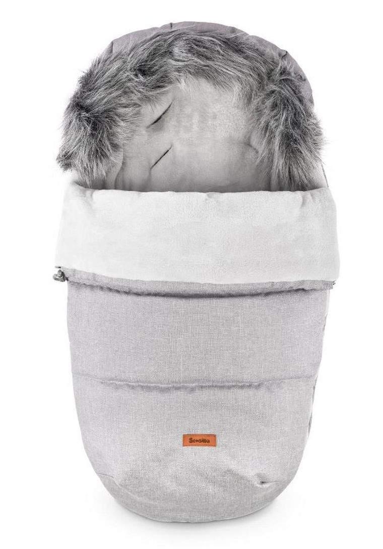 Sensillo, Indiana, Sac de dormit pentru carucior, Gri