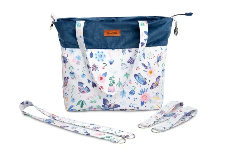 Sensillo, Libelule, geanta pentru carucior, catifea