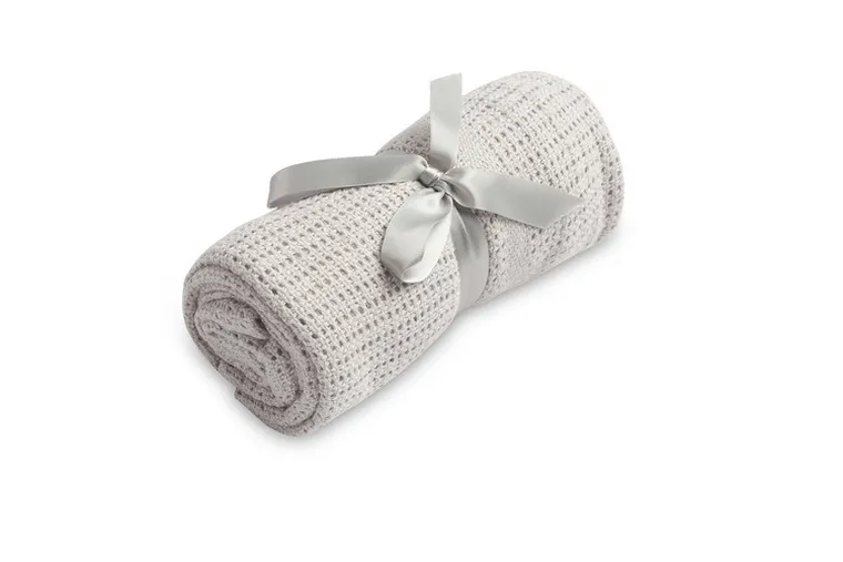 Sensillo, Moli, patura ajurata, gri deschis, 70-110 cm