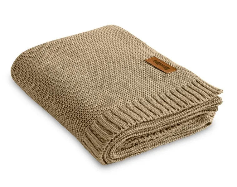 Sensillo, patura din bambus si bumbac, bej, 80-100 cm