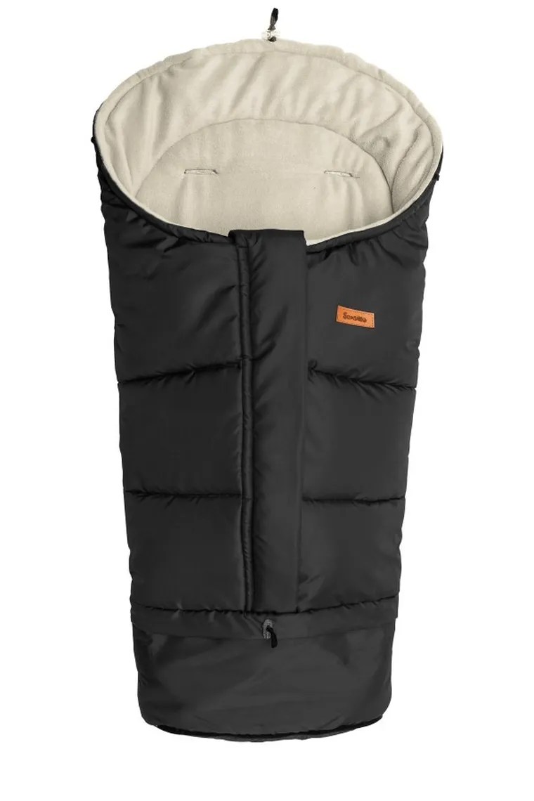 Sensillo, sac de dormit polar pentru carucior Combi 3-in-1, negru/bej