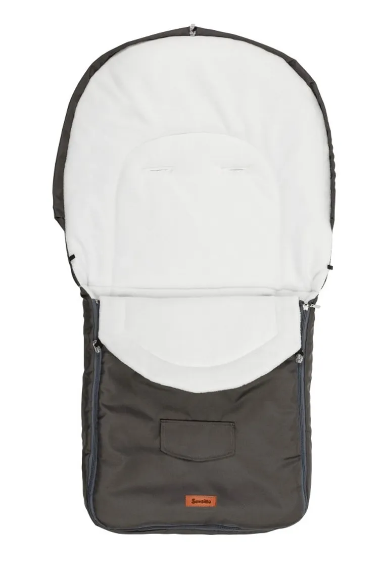 Sensillo, Sac de dormit polar pentru carucior, Granit, 95-40 cm