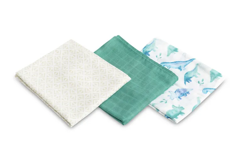 Sensillo, scutec din bambus, dinozauri, 70-80 cm, 3 buc.