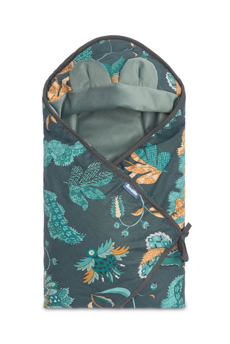 Sensillo, Velvet, husa pentru scaun auto, 90-90 cm, Paradise, smarald