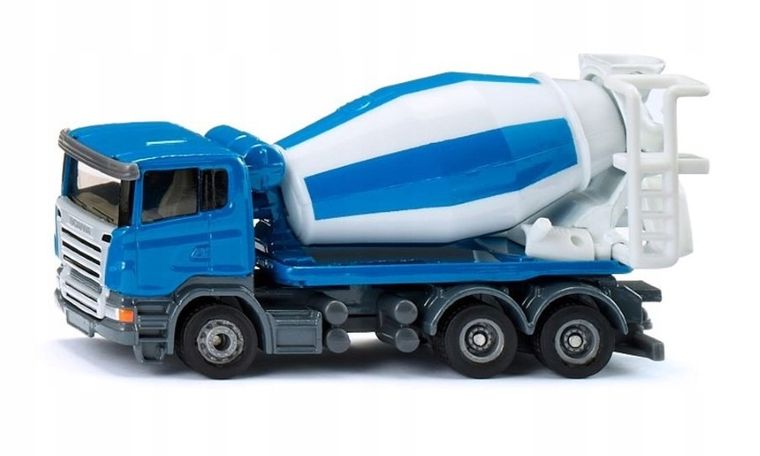 Siku, Scania, betoniera, masina, scara 1:87