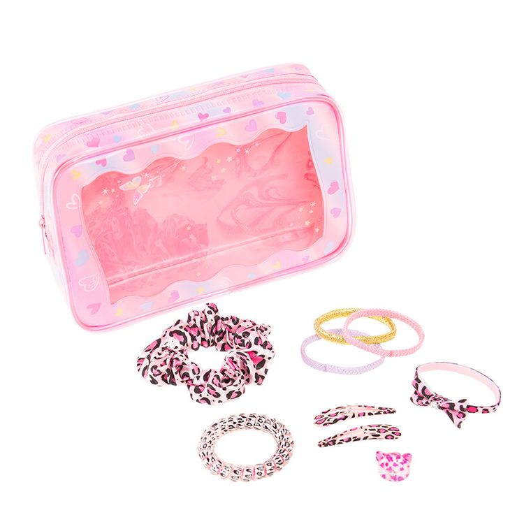 Smiki, Accesorii de par in geanta pentru cosmetice