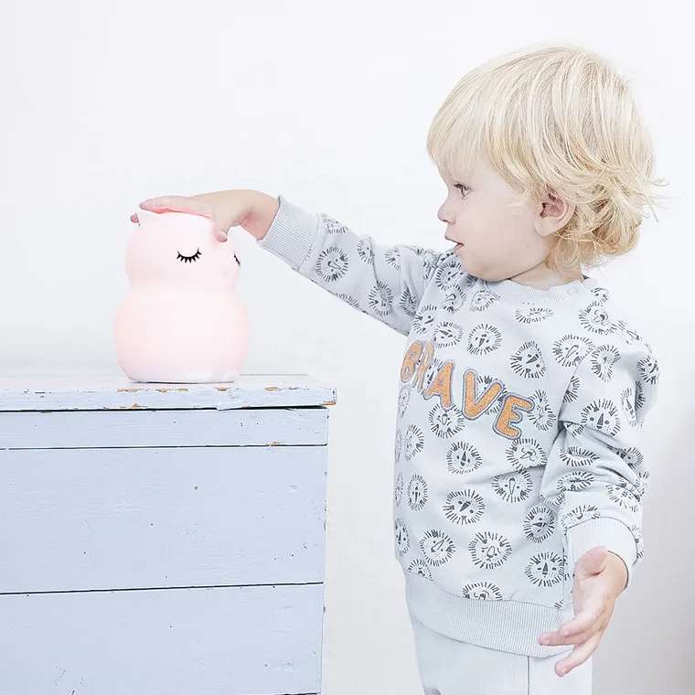 Smiki, Bufnita, lampa din silicon cu LED