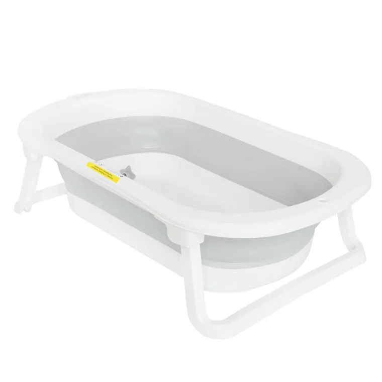 Smiki, cadita pliabila pentru bebelusi, alb