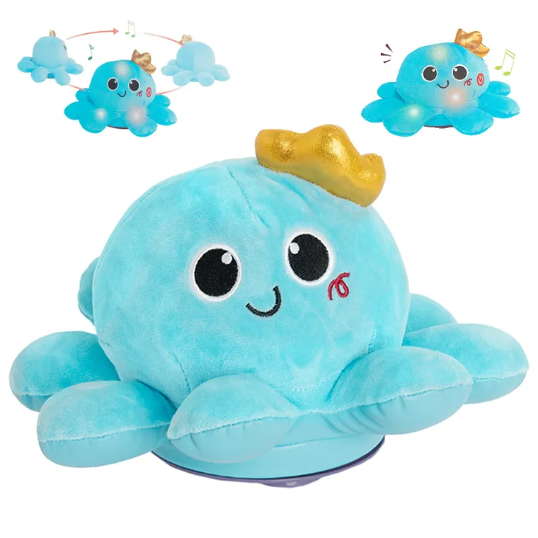 Smiki, Caracatita muzicala, jucarie interactiva, albastru