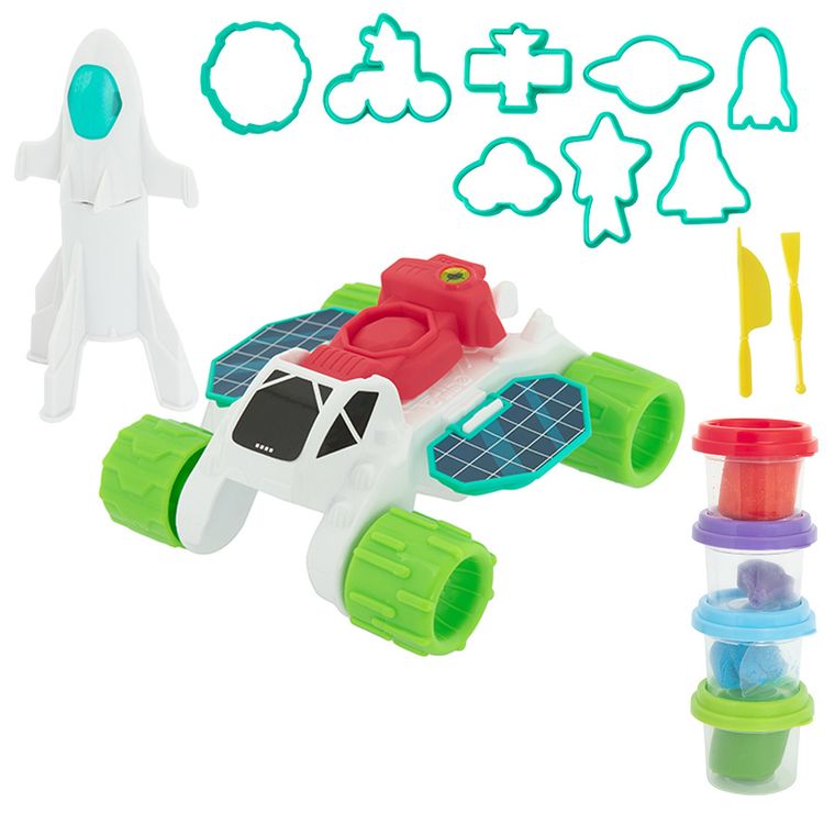 Smiki, Cosmos, pasta modelatoare, 4 culori si accesorii