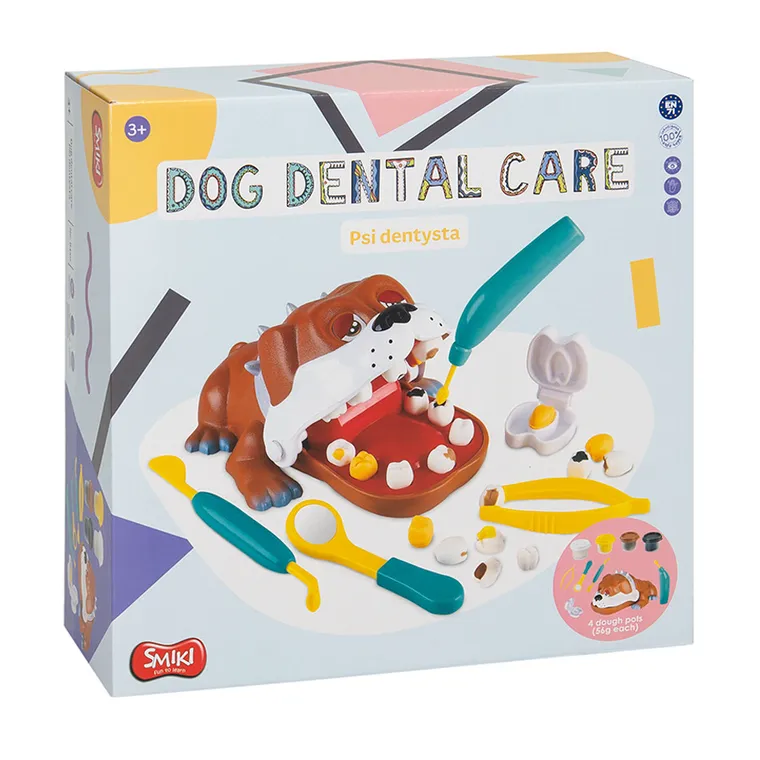 Smiki, Dentist canin, plastilina, set