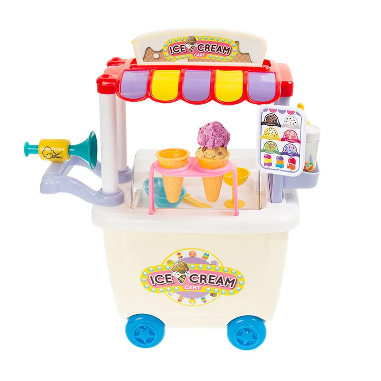 Smiki, Dough Ice Dream Cart, Carucior cu inghetata, plastilina