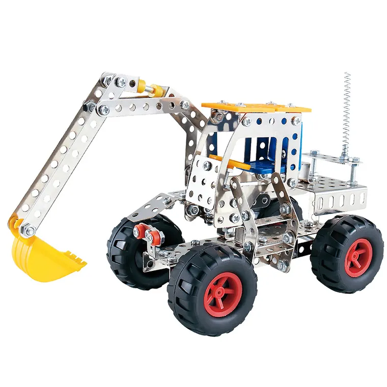 Smiki, Excavator, set de asamblare, 208 elemente