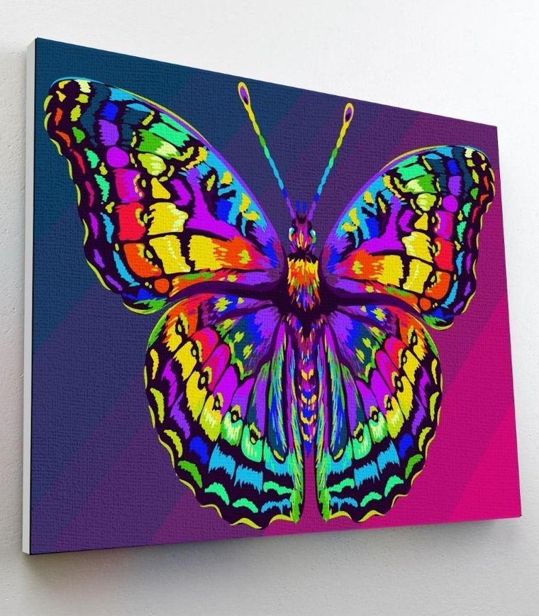 Smiki, Fluture, pictura pe numere, set creativ