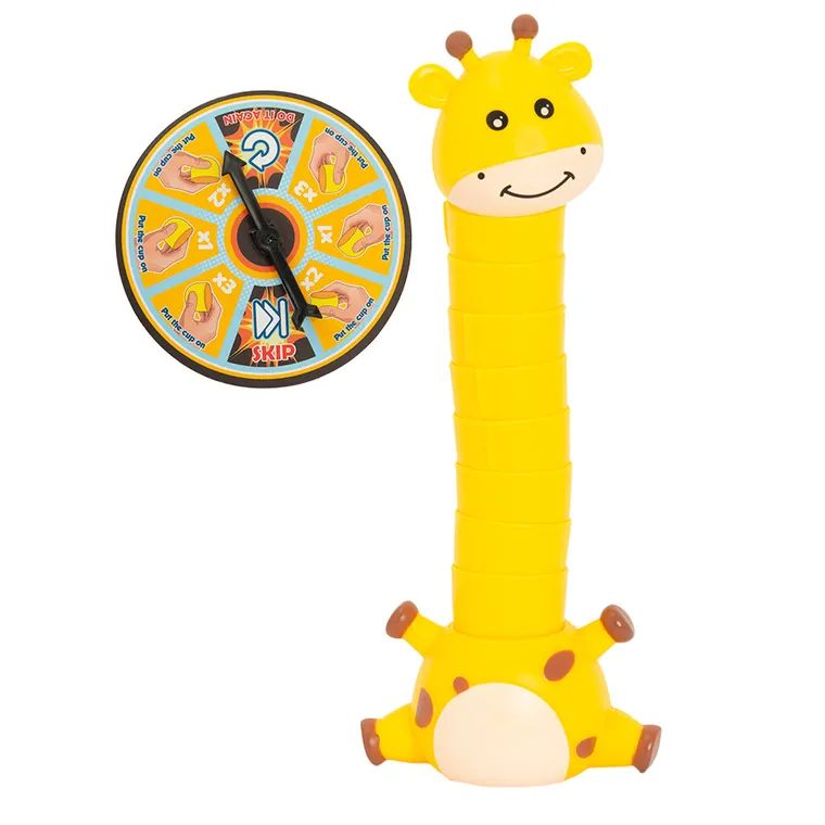 Smiki, Gat de girafa, turn de stivuit, joc de indemanare