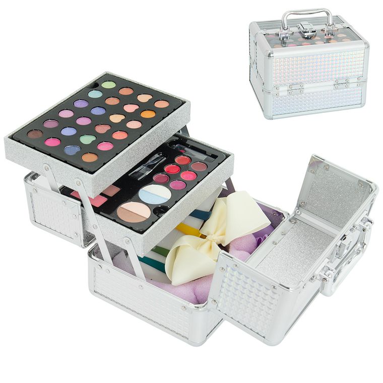 Smiki, Glow Girl, set cosmetice machiaj, trusa cu accesorii