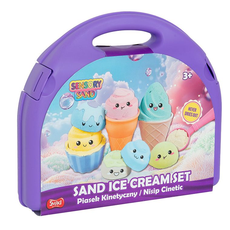 Smiki, Inghetata, nisip kinetic, pasta modelatoare in trusa