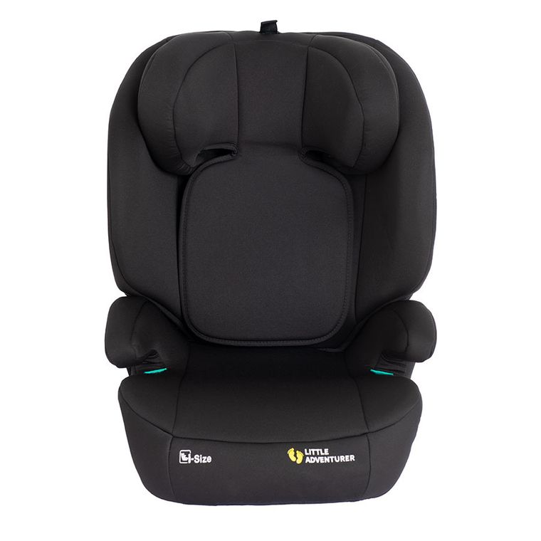 Smiki, Little Adventurer, scaun auto, iSize, negru, 100-150 cm