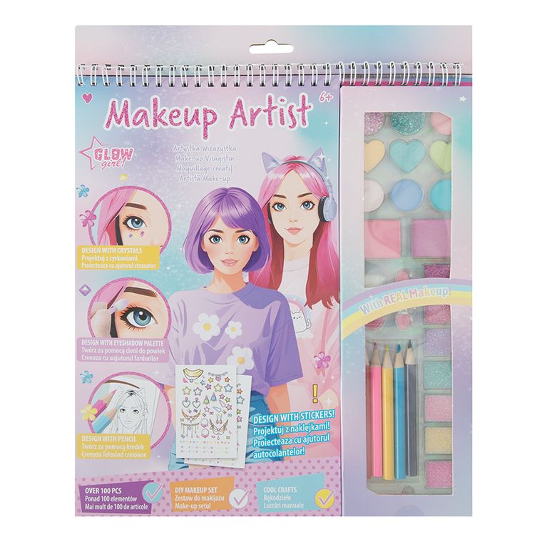 Smiki, Makeup artist, carte cu set de cosmetice