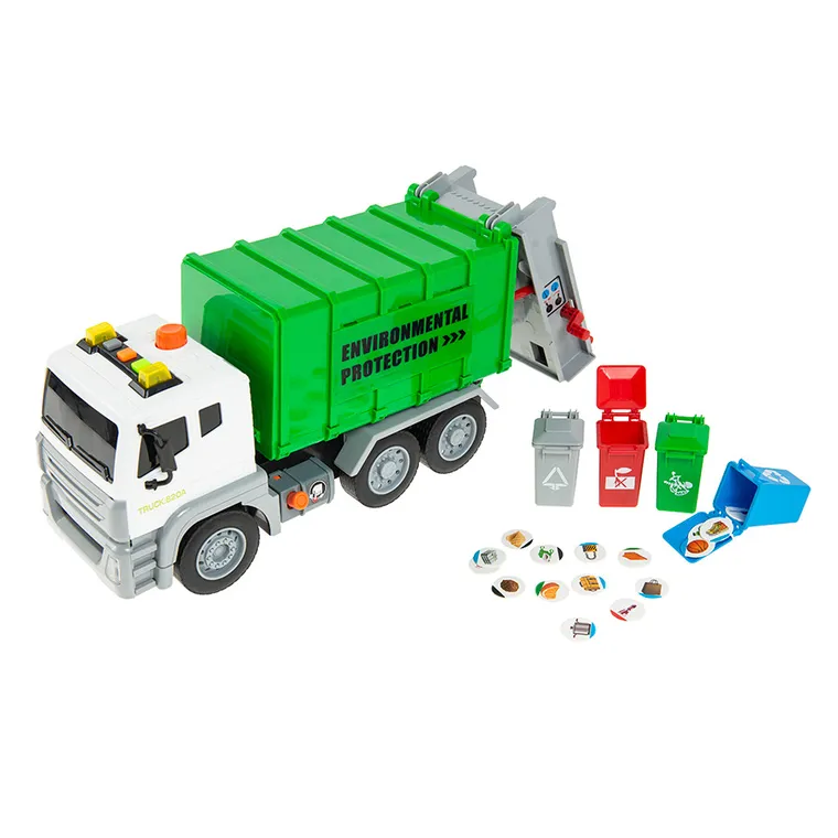 Smiki, Masinuta de gunoi, vehicul cu lumini si sunete