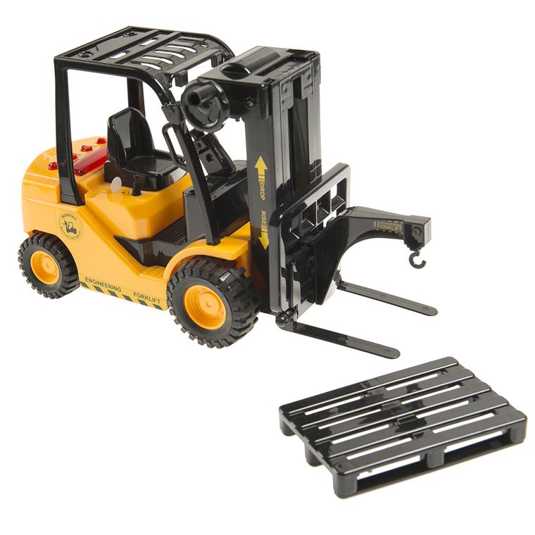 Smiki, Mega Forklift, motostivuitor, cu lumini si sunete, vehicul